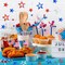 Red White Blue Confetti, Patriotic Twinkle Stars Table Confetti Independence Day Decorations 4th of July Party Sprinkles Foil Sequins Table Centerpiece for Independence Day Supplies